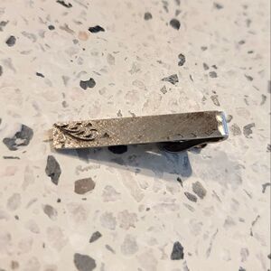 VINTAGE Sterling Tie Clip 